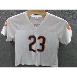 Devin Hester Chicago Bears Womens Jersey 2XL (?) NFL Team Apparel White - Stains
